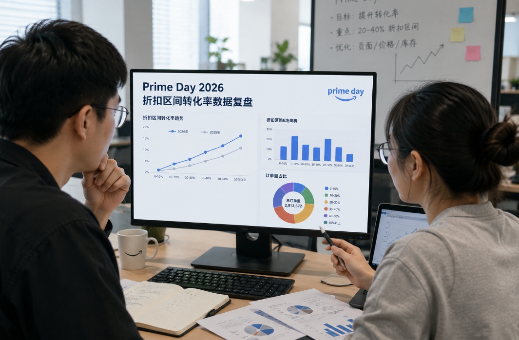 Prime Day 2026折扣区间转化率数据复盘：35-40%off是利润甜蜜点