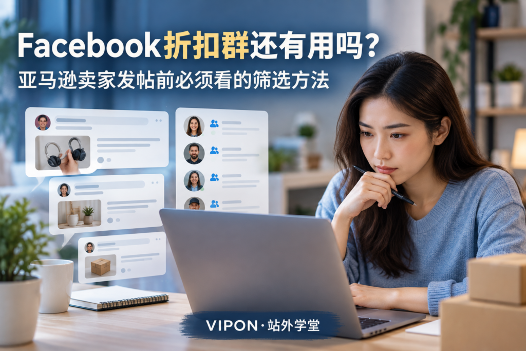 Facebook折扣群还有用吗？亚马逊卖家发帖前必须看的筛选方法