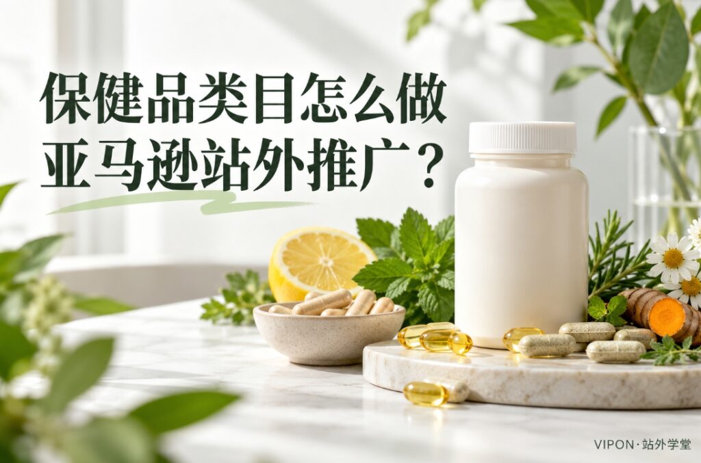 保健品类目怎么做亚马逊站外推广？合规表达、内容种草和信任建立