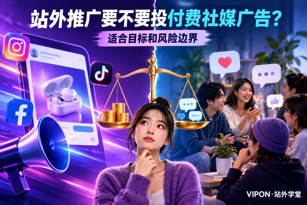站外推广要不要投付费社媒广告？适合目标和风险边界