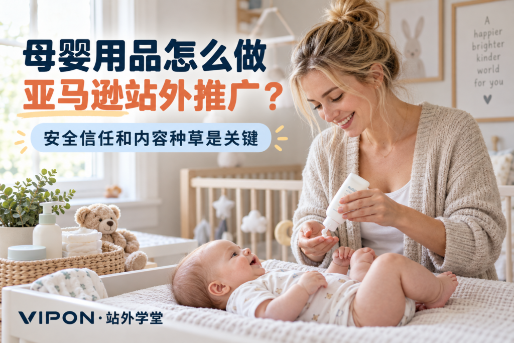 母婴用品怎么做亚马逊站外推广？安全信任和内容种草是关键