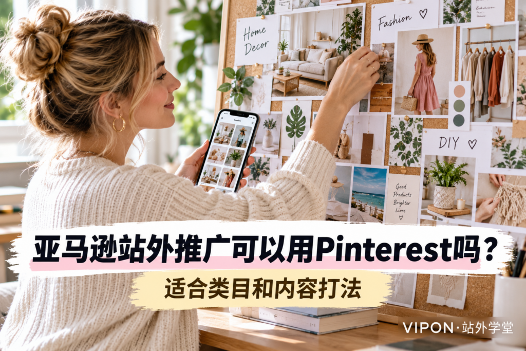 亚马逊站外推广可以用Pinterest吗？适合类目和内容打法