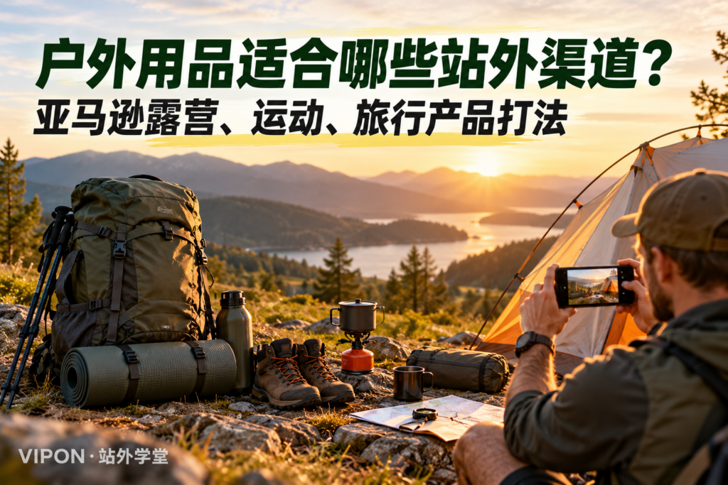 户外用品适合哪些站外渠道？亚马逊露营、运动、旅行产品打法