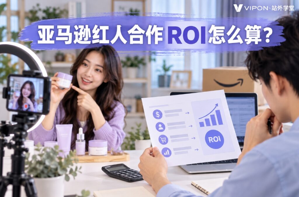 亚马逊红人合作ROI怎么算？从佣金、样品、视频授权到转化复盘