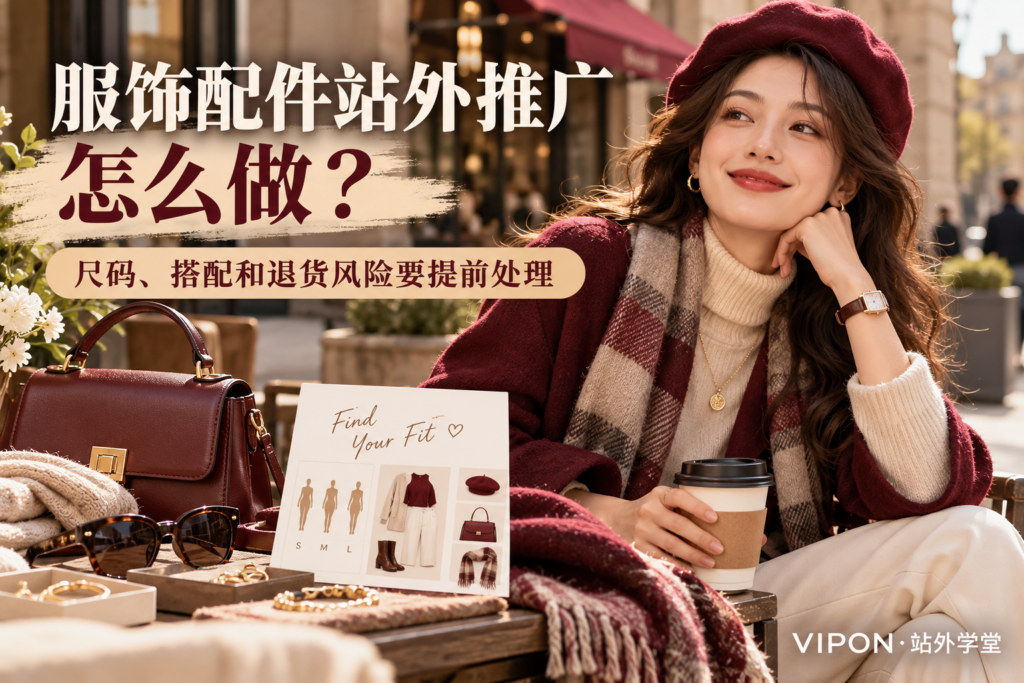 服饰配件站外推广怎么做？尺码、搭配和退货风险要提前处理
