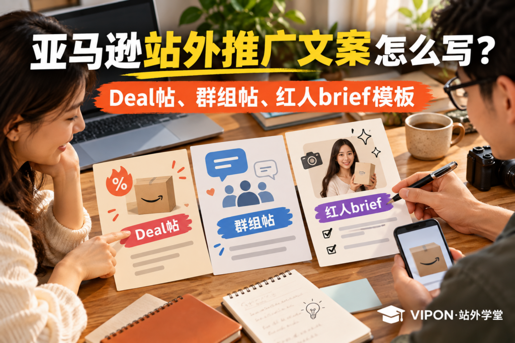 亚马逊站外推广文案怎么写？Deal帖、群组帖、红人brief模板