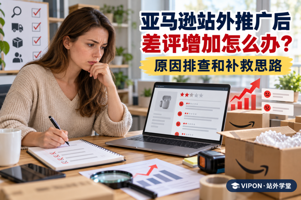 亚马逊站外推广后差评增加怎么办？原因排查和补救思路