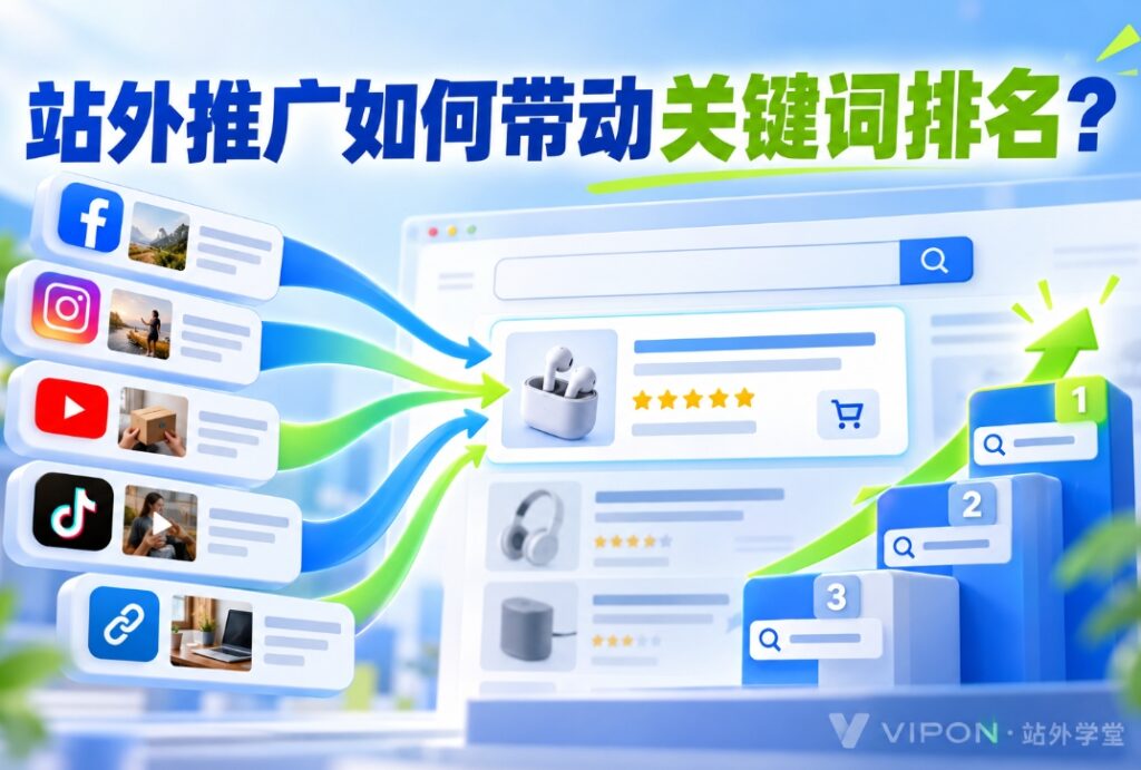 站外推广如何带动关键词排名？销量速度、转化率和自然流量的关系