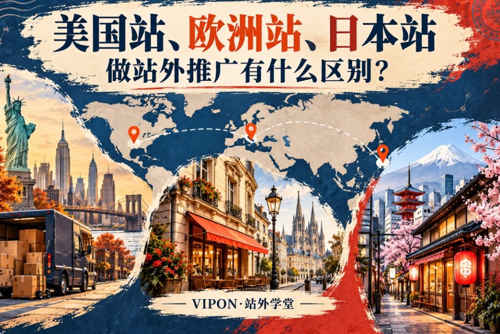 亚马逊美国站、欧洲站、日本站做站外推广有什么区别？