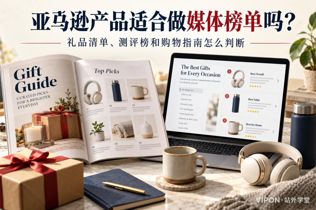 亚马逊产品适合做媒体榜单吗？礼品清单、测评榜和购物指南怎么判断