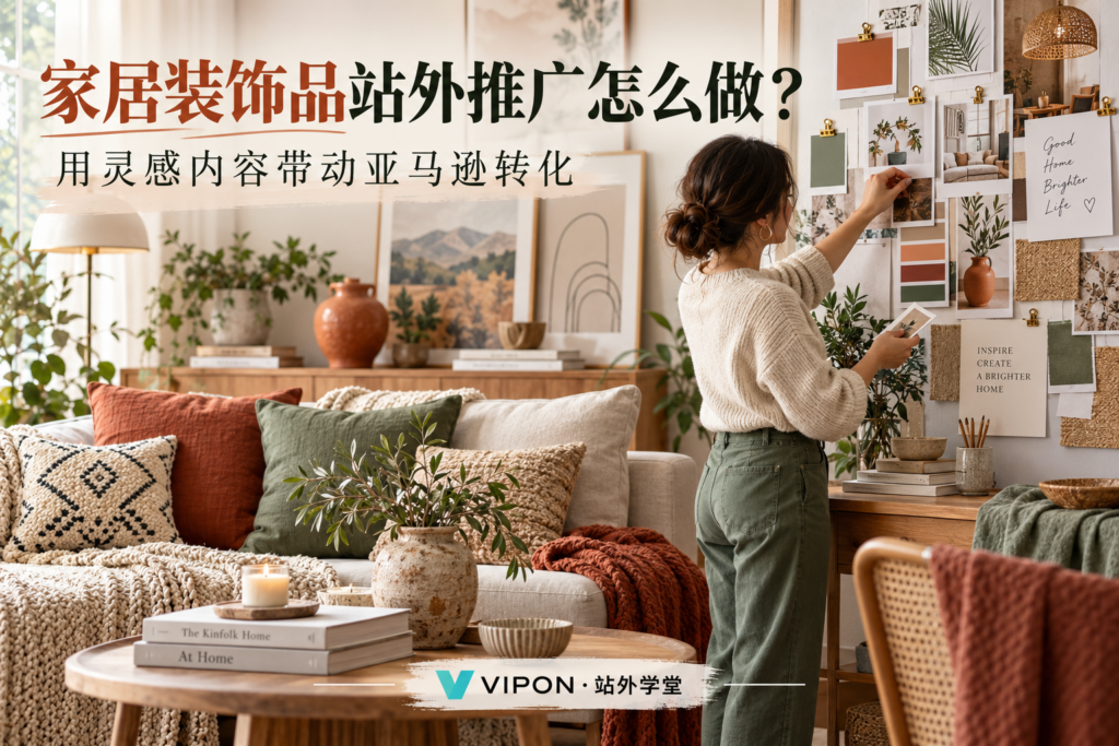 家居装饰品站外推广怎么做？用灵感内容带动亚马逊转化