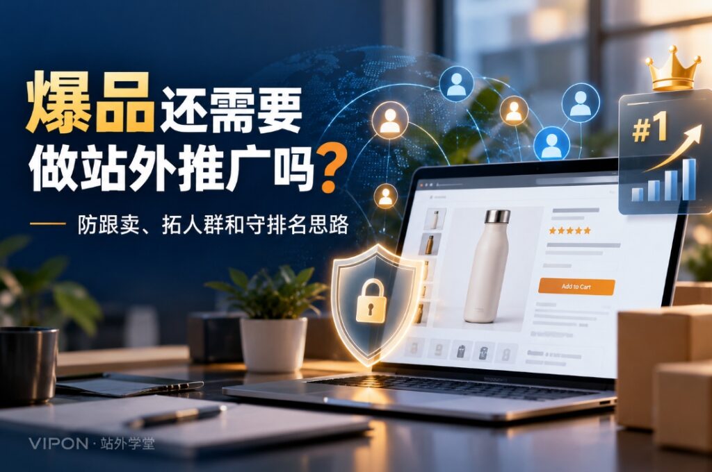 爆品还需要做站外推广吗？防跟卖、拓人群和守排名思路