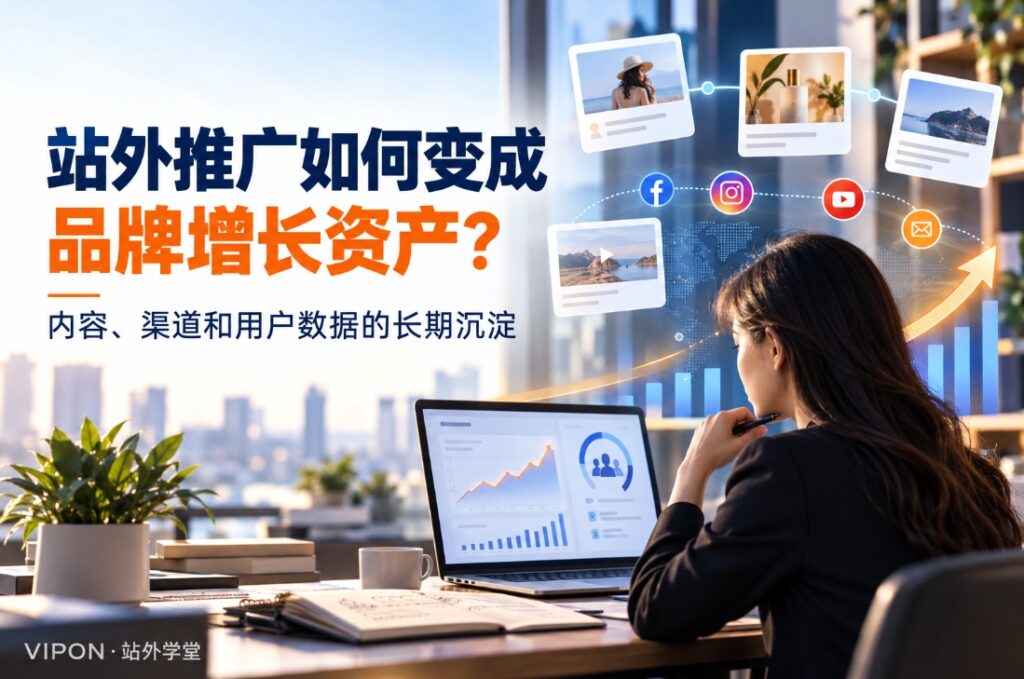 站外推广如何变成品牌增长资产？内容、渠道和用户数据的长期沉淀