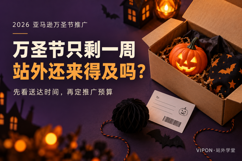 2026万圣节只剩一周，亚马逊站外推广还来得及吗？