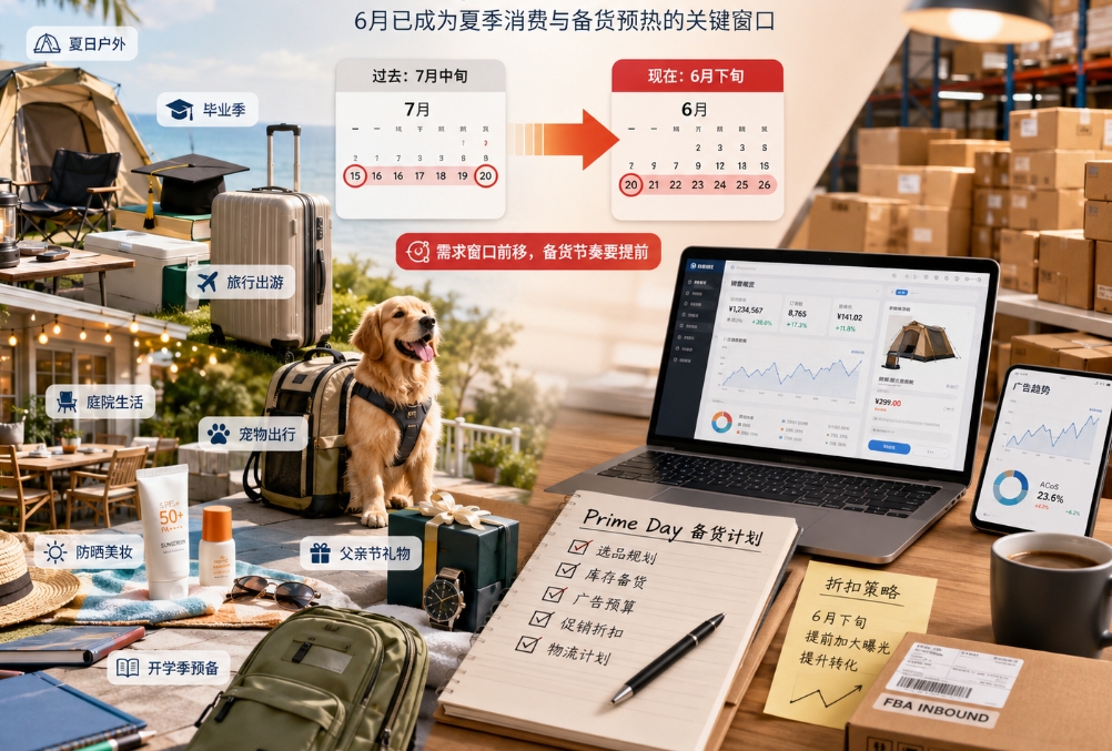 亚马逊卖家为什么要先看夏季场景再选品？
