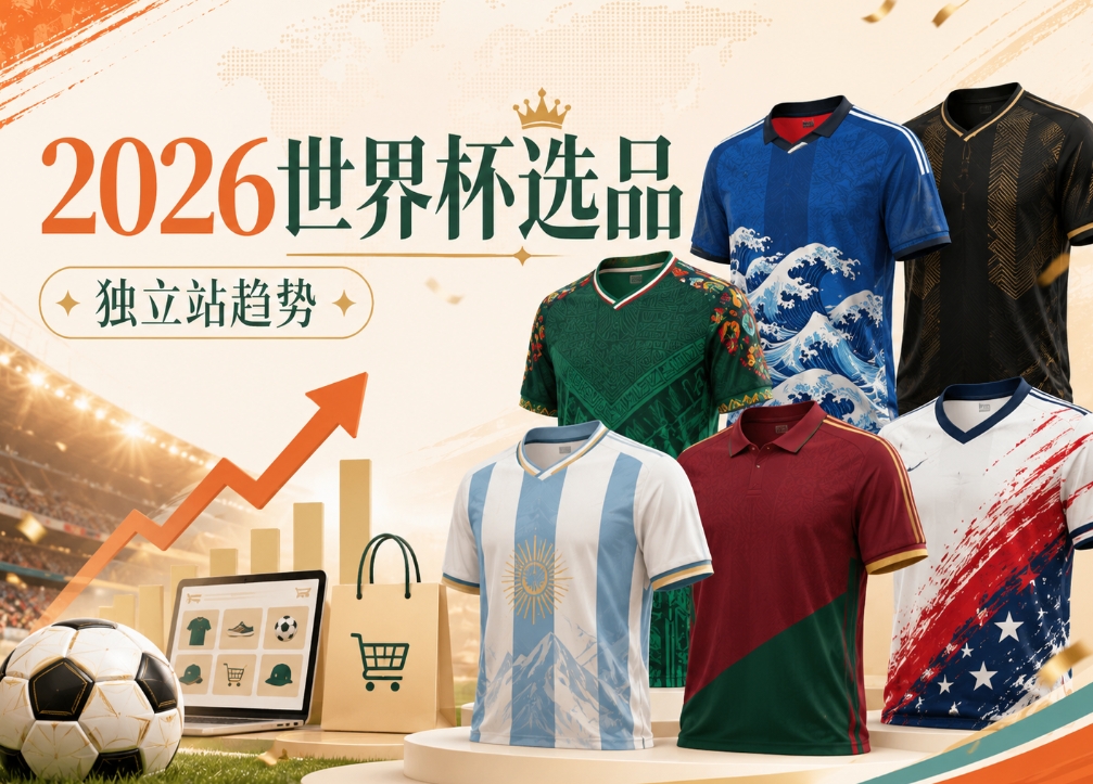2026世界杯独立站选品怎么做?球迷服饰与应援周边选品趋势分析