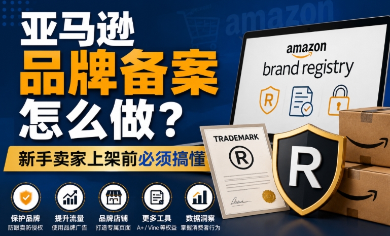 亚马逊2026年品牌备案最新要求：被拒的10个常见原因与完整申诉策略