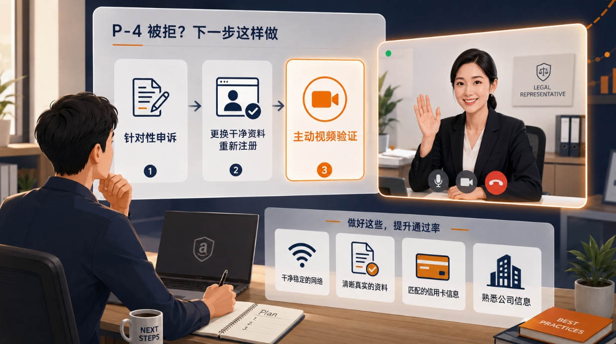 2026年亚马逊P-4审核下店失败?