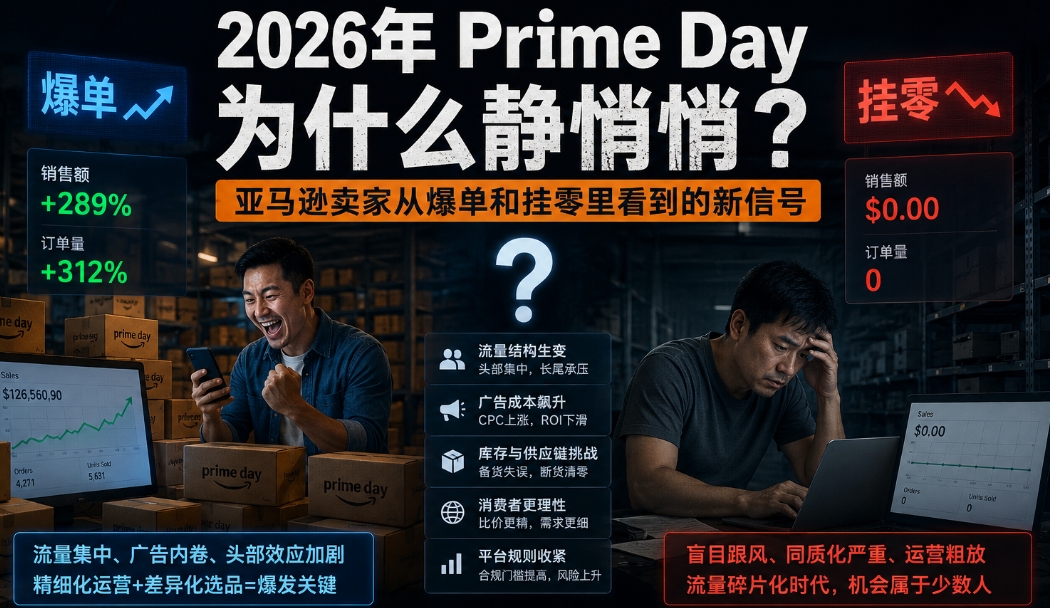 2026年Prime Day为什么静悄悄