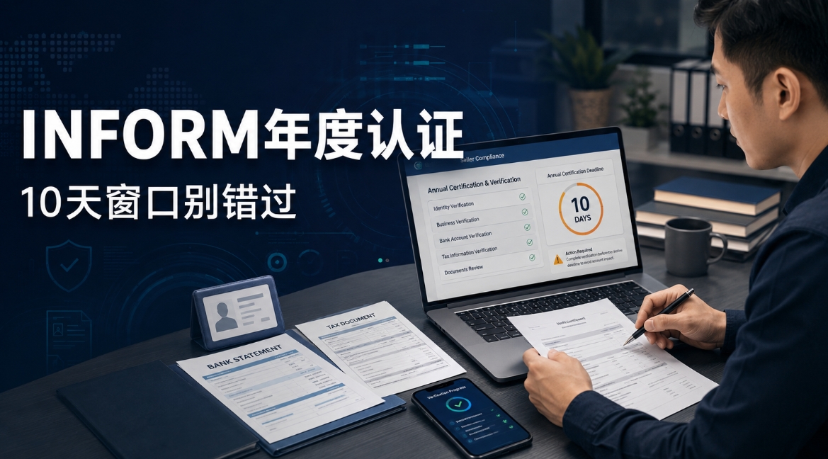 亚马逊INFORM年度认证怎么过?老店最容易卡在这5处信息不一致