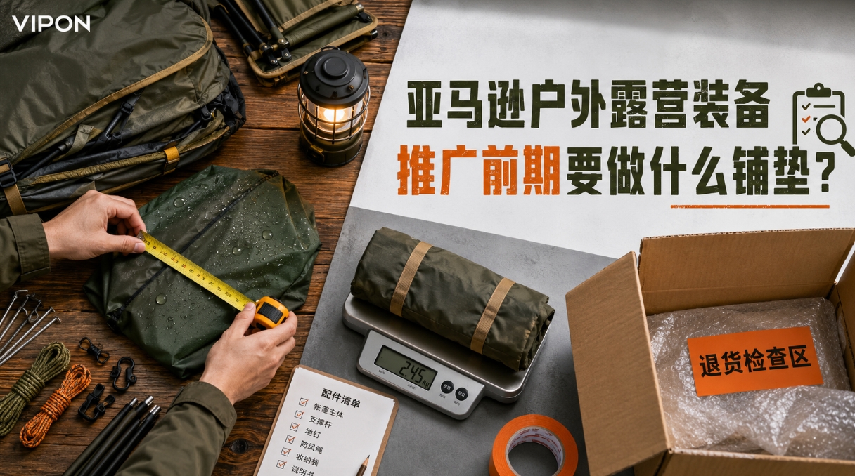 亚马逊户外露营装备推广前期要做什么铺垫?