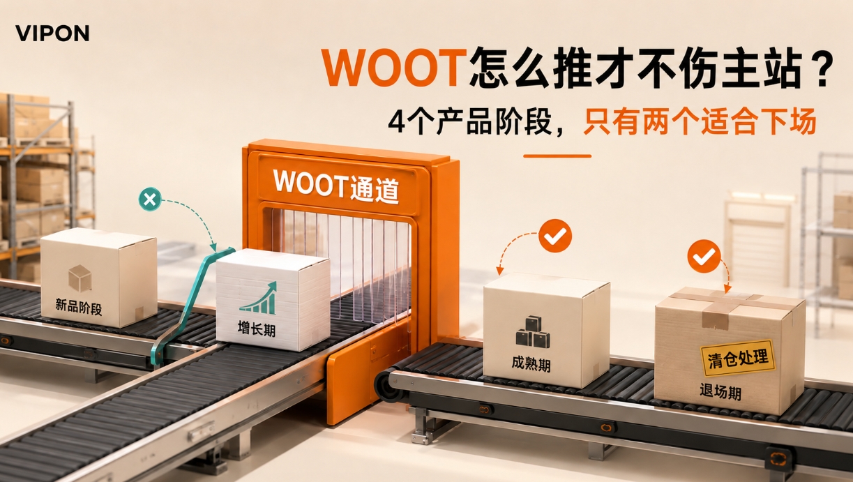WOOT怎么推才不伤主站?4个产品阶段只有两个适合下场
