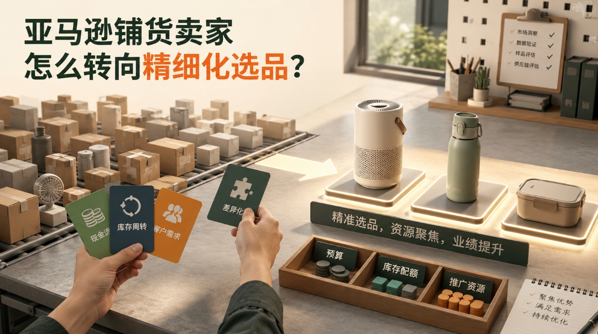 亚马逊铺货卖家怎么转向精细化选品?