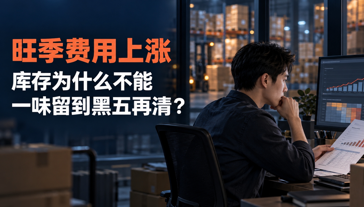 亚马逊旺季费用上涨,库存为什么不能一味留到黑五再清?