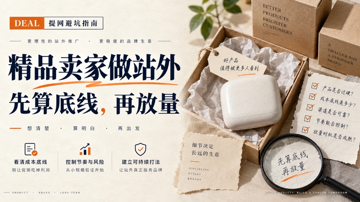 精品亚马逊卖家怎么做站外Deal?