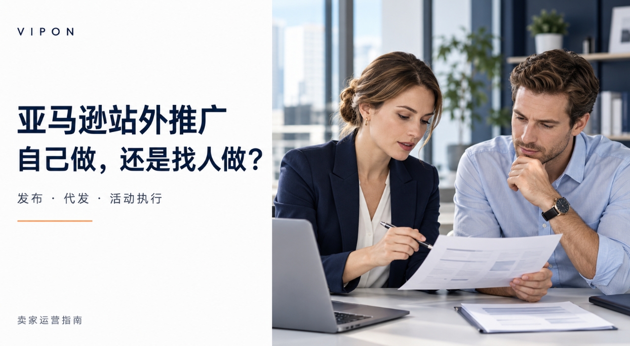 亚马逊站外推广自己做还是找人做?哪些工作值得花钱交出去?